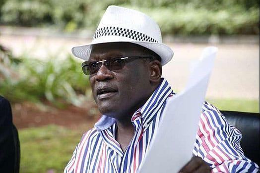File image of Johnstone Muthama